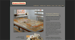 Desktop Screenshot of museumofmatches.com